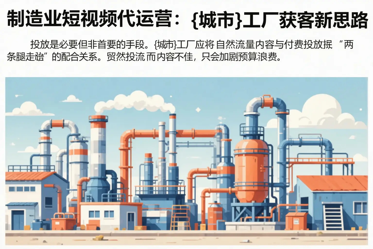 制造业短视频代运营:澄海工厂获客新思路