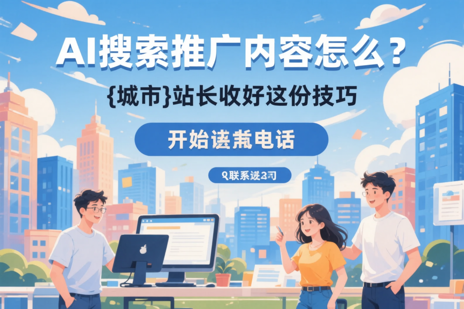 AI搜索推广内容怎么写？澄海站长收好这份技巧