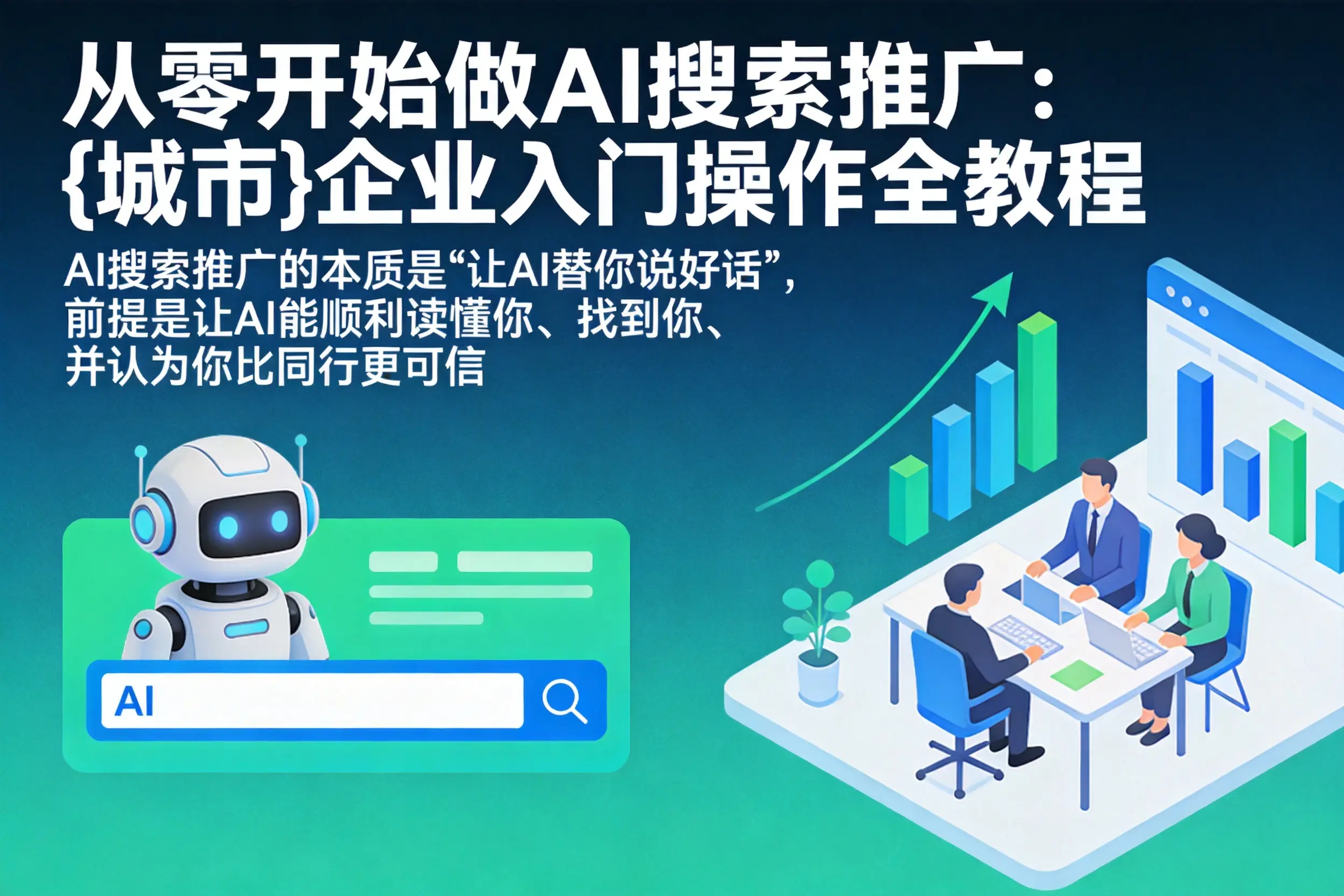 从零开始做AI搜索推广：澄海企业入门操作全教程